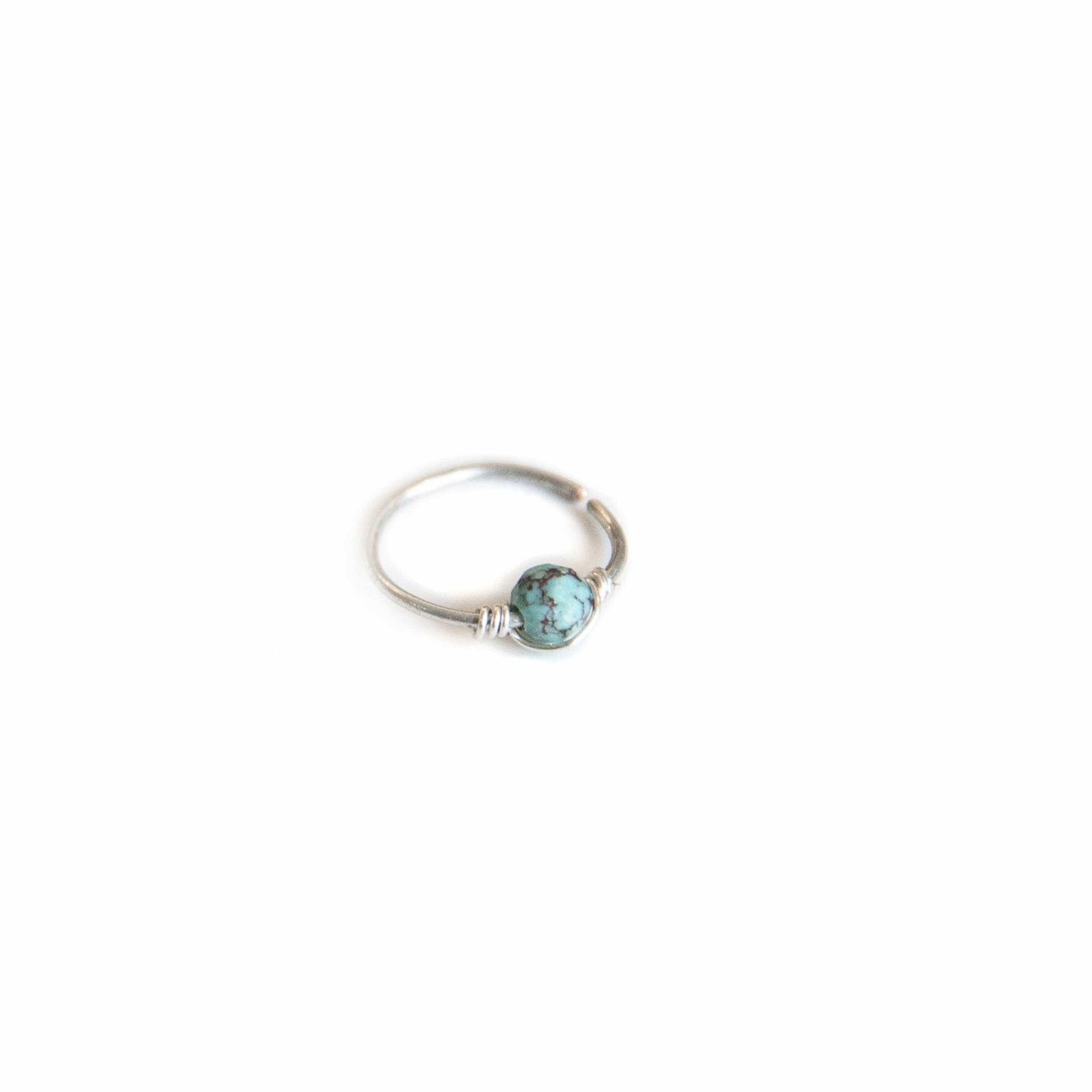 Turquoise hot sale nose hoop