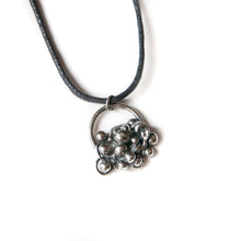 Load image into Gallery viewer, Pendant Organica Silver Sculpture Pendant, Recycled Midwinter Hollow