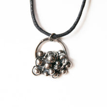 Load image into Gallery viewer, Pendant Organica Silver Sculpture Pendant, Recycled Midwinter Hollow