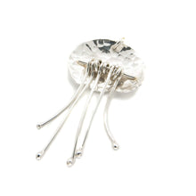 Load image into Gallery viewer, Pendant Silver Reticulated Jellyfish Pendant MidwinterHollow